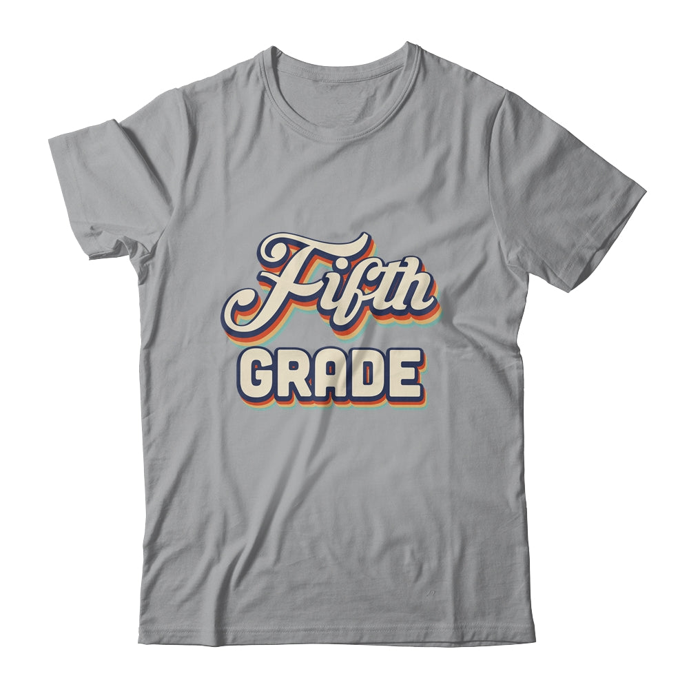 Fifth Grade Teacher Retro Vintage 5th Grade Teacher Team T-Shirt & Hoodie | Teecentury.com