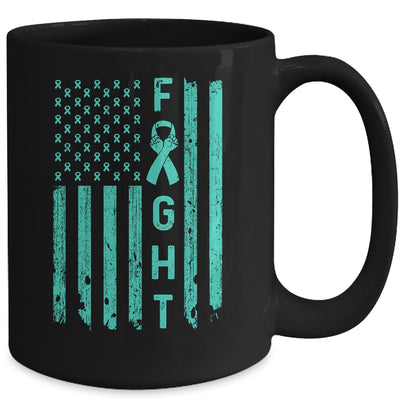 Fight Addiction Recovery Awareness US Flag Mug Coffee Mug | Teecentury.com