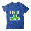 Fight the Stigma Mental Health Awareness Month Green Shirt & Hoodie | teecentury