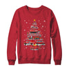 Firefighter Truck Christmas Tree Funny Xmas Shirt & Sweatshirt | teecentury