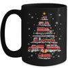 Firefighter Truck Christmas Tree Funny Xmas Mug | teecentury