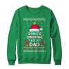 First Christmas As A Dad Funny Christmas Daddy Ugly Sweater T-Shirt & Sweatshirt | Teecentury.com