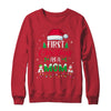 First Christmas As A Mom Funny Christmas Gift New Mommy T-Shirt & Sweatshirt | Teecentury.com