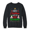 First Christmas With My Hot New Husband Funny Couple Gift T-Shirt & Sweatshirt | Teecentury.com