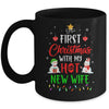 First Christmas With My Hot New Wife Funny Couple Gift Mug Coffee Mug | Teecentury.com