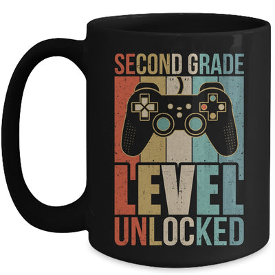 First Day Of 2nd Grade Level Unlocked Back To School Kids  Mug | teecentury