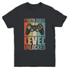 First Day Of 4th Grade Level Unlocked Back To School Kids  Youth Shirt | teecentury