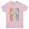 First Day Of 4th Grade Level Unlocked Back To School Kids  Youth Shirt | teecentury