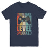 First Day Of 4th Grade Level Unlocked Back To School Kids  Youth Shirt | teecentury