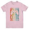 First Day Of Kindergarten Level Unlocked Back To School Kids  Youth Shirt | teecentury