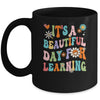 First Day School Its Beautiful Day For Learning Teacher Mug | teecentury