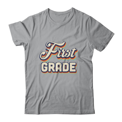 First Grade Teacher Retro Vintage 1st Grade Teacher Team T-Shirt & Hoodie | Teecentury.com