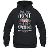 First Time Aunt Let The Spoiling Begin T-Shirt & Tank Top | Teecentury.com