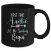 First Time Auntie Let the Spoiling Begin New 1st Time Mug Coffee Mug | Teecentury.com