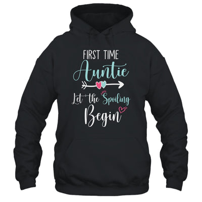 First Time Auntie Let the Spoiling Begin New 1st Time T-Shirt & Tank Top | Teecentury.com