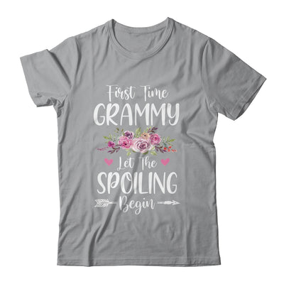 First Time Grammy Let The Spoiling Begin T-Shirt & Tank Top | Teecentury.com