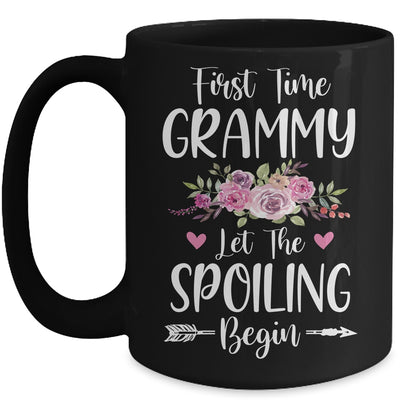 First Time Grammy Let The Spoiling Begin Mug Coffee Mug | Teecentury.com