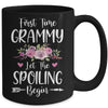 First Time Grammy Let The Spoiling Begin Mug Coffee Mug | Teecentury.com