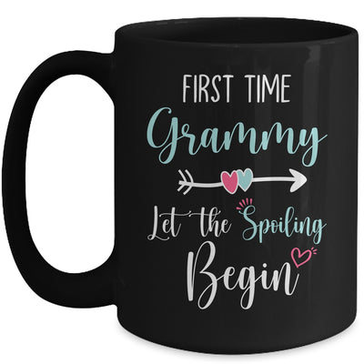 First Time Grammy Let the Spoiling Begin New 1st Time Mug Coffee Mug | Teecentury.com