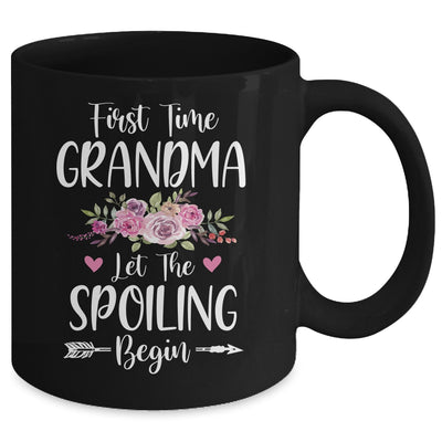 First Time Grandma Let The Spoiling Begin Mug Coffee Mug | Teecentury.com