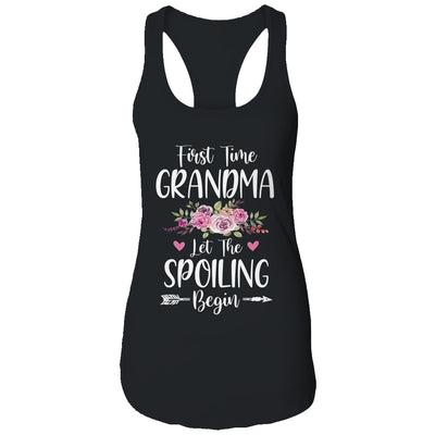 First Time Grandma Let The Spoiling Begin T-Shirt & Tank Top | Teecentury.com