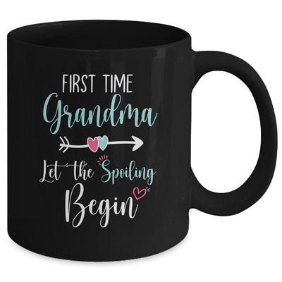 First Time Grandma Let the Spoiling Begin New 1st Time Mug Coffee Mug | Teecentury.com