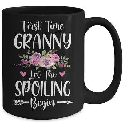 First Time Granny Let The Spoiling Begin Mug Coffee Mug | Teecentury.com