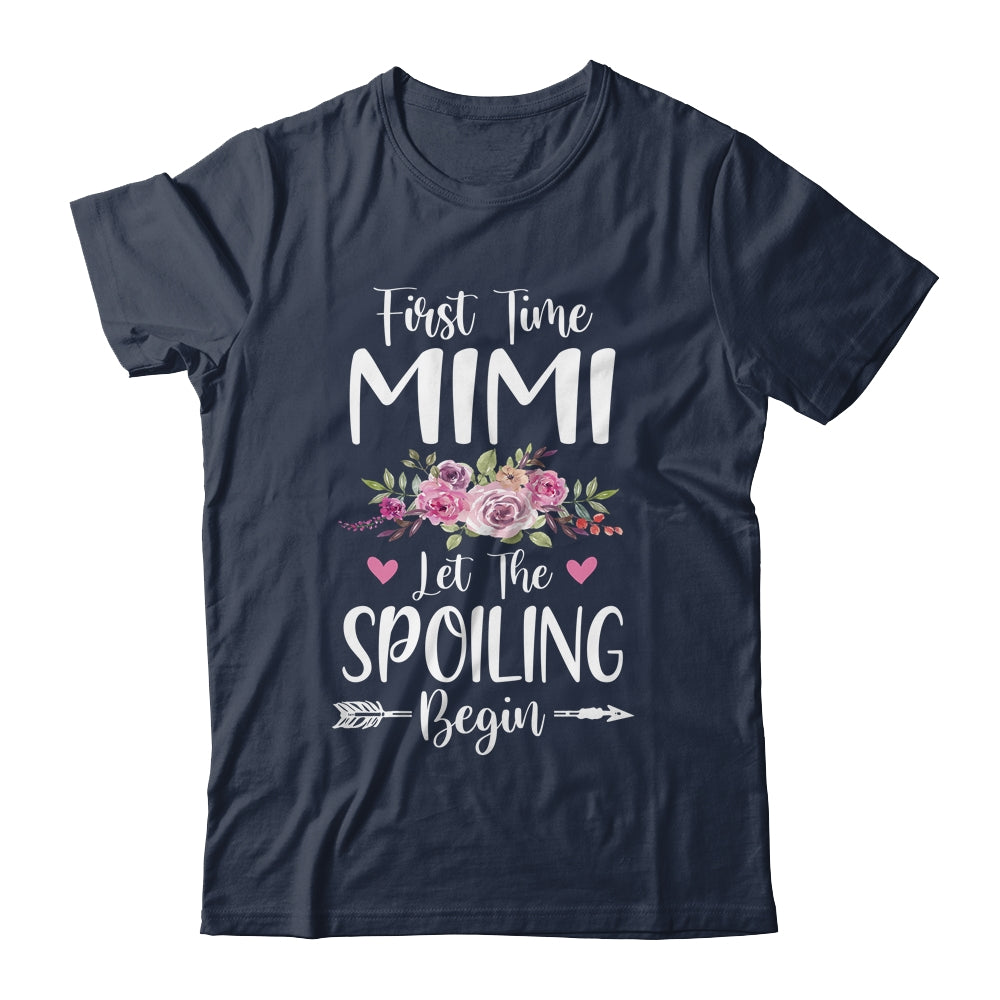 First Time Mimi Let The Spoiling Begin T-Shirt & Tank Top | Teecentury.com