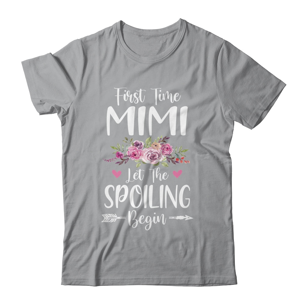 First Time Mimi Let The Spoiling Begin T-Shirt & Tank Top | Teecentury.com
