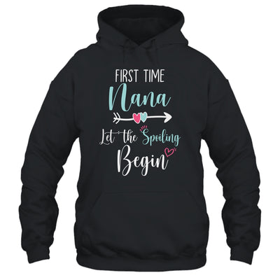 First Time Nana Let the Spoiling Begin New 1st Time T-Shirt & Tank Top | Teecentury.com