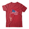 Fishing American Flag Fisherman Patriotic Day 4th Of July Shirt & Hoodie | teecentury