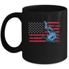 Fishing Catfish Catfishing Fish American Flag Mug Coffee Mug | Teecentury.com