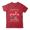 Flamingo A Woman Can Not Survive On Quilting Alone T-Shirt & Tank Top | Teecentury.com