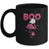 Flamingo Boo Ghost Halloween Mug Coffee Mug | Teecentury.com