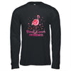 Flamingo Hope Flower Lover Breast Cancer Awareness T-Shirt & Hoodie | Teecentury.com