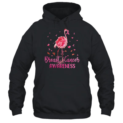 Flamingo Hope Flower Lover Breast Cancer Awareness T-Shirt & Hoodie | Teecentury.com