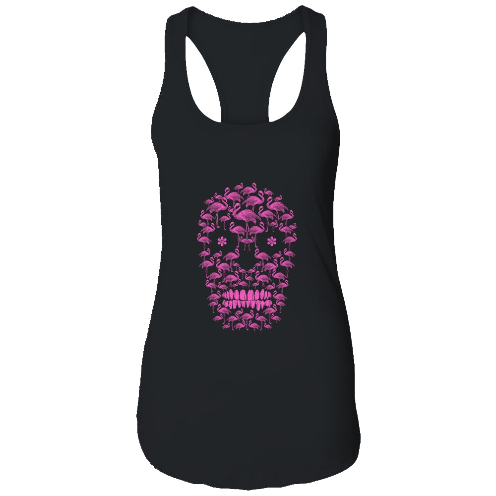 Flamingo Skulls Funny Flamingo Lover Halloween Costume Gifts T-Shirt & Tank Top | Teecentury.com