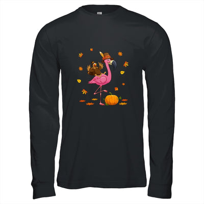 Flamingo Thanksgiving Pumpkin Halloween T-Shirt & Hoodie | Teecentury.com