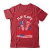 Flip Flops Fireworks And Freedom 4th Of July  Independence Shirt & Tank Top | teecentury