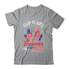 Flip Flops Fireworks And Freedom 4th Of July  Independence Shirt & Tank Top | teecentury