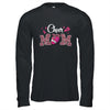 Football Cheer Mom Pink Leopard Breast Cancer Awareness T-Shirt & Hoodie | Teecentury.com