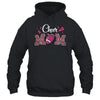 Football Cheer Mom Pink Leopard Breast Cancer Awareness T-Shirt & Hoodie | Teecentury.com