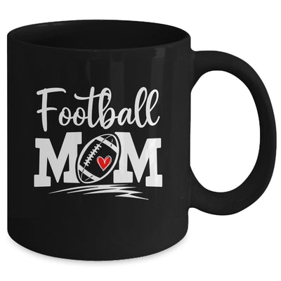 Football Mom Leopard Football Love Player Mug Coffee Mug | Teecentury.com