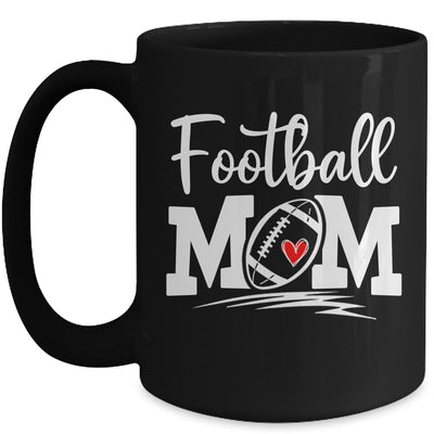 Football Mom Leopard Football Love Player Mug Coffee Mug | Teecentury.com