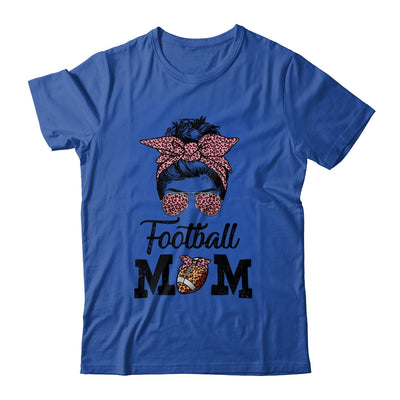 Football Mom Life Messy Bun Women Football Season T-Shirt & Hoodie | Teecentury.com