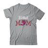 Football Mom Pink Leopard Print Breast Cancer Awareness T-Shirt & Hoodie | Teecentury.com