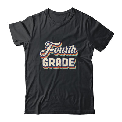 Fourth Grade Teacher Retro Vintage 4th Grade Teacher Team T-Shirt & Hoodie | Teecentury.com