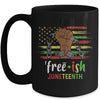 Free-Ish Juneteenth Black History Since 1865 Mug Coffee Mug | Teecentury.com
