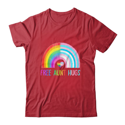 Free Aunt Hugs Gay Pride LGBTQ LGBT Rainbow Mothers Day Shirt & Tank Top | teecentury