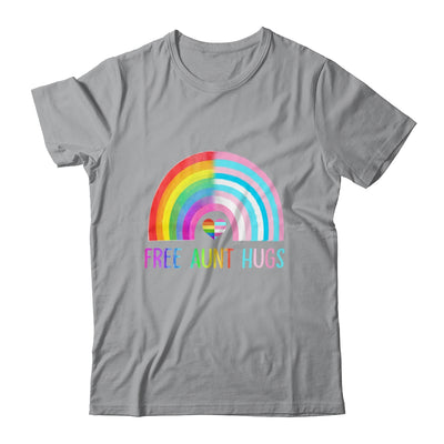 Free Aunt Hugs Gay Pride LGBTQ LGBT Rainbow Mothers Day Shirt & Tank Top | teecentury